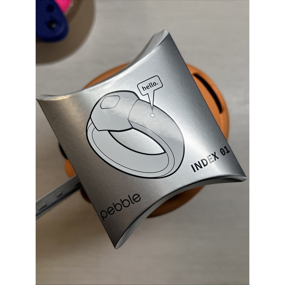 Pebble Index 01 Size 7 Silver
